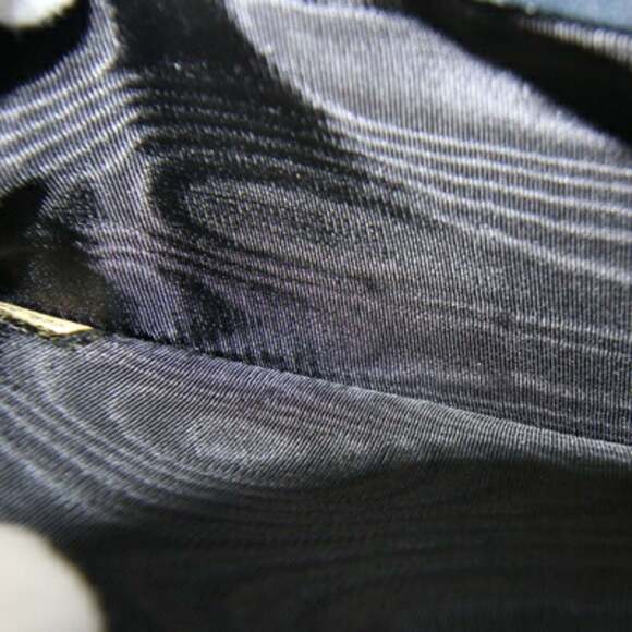 CHANEL Authentic Blue Lambskin Leather Wallet